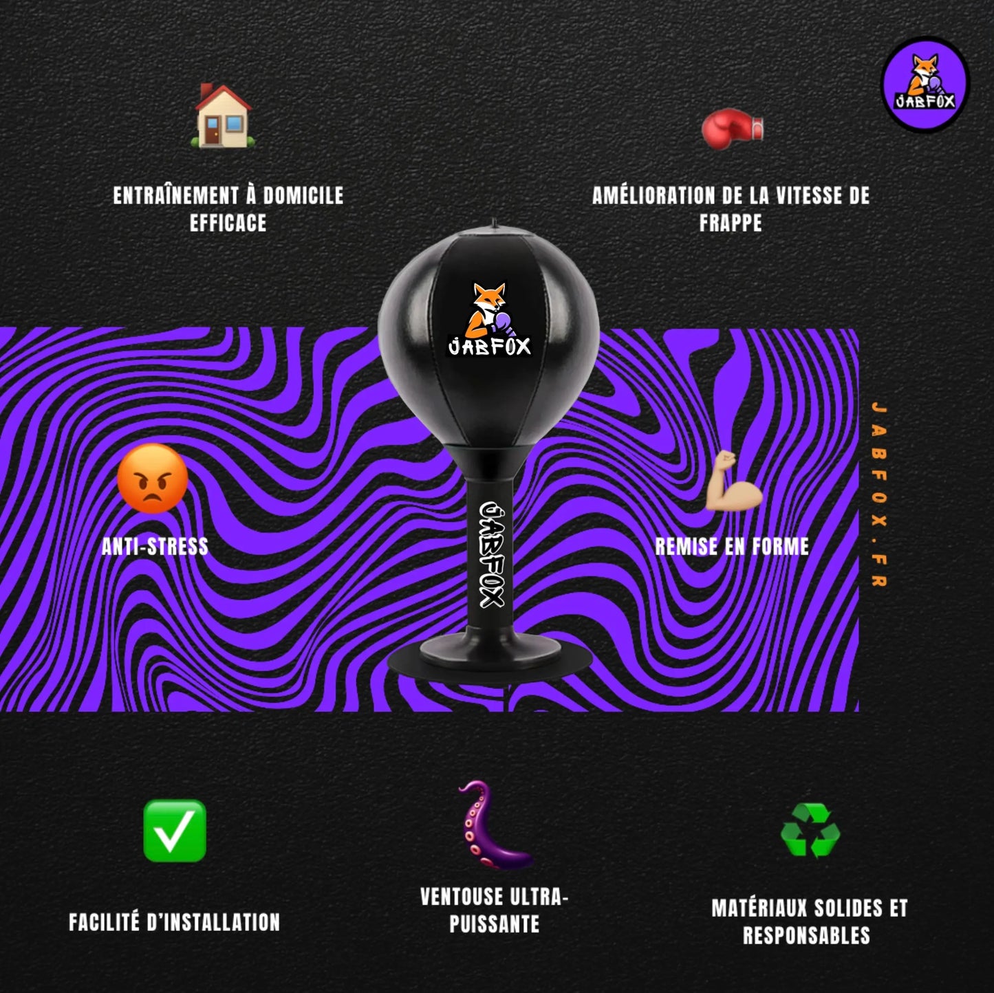 Mini Punch Bag - JABFOX Jabfox